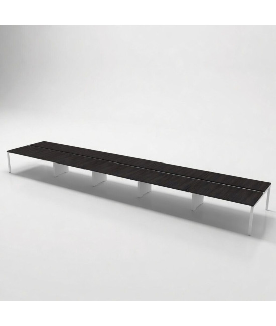Mesa BENCH 10 POSTOS SÉRIE 6000 SEM SEPARADOR