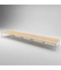 Mesa BENCH 10 POSTOS SÉRIE 6000 SEM SEPARADOR