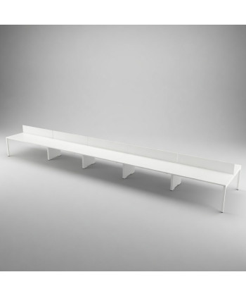 Mesa Bench para 10 Postos de Trabalho SÉRIE 6000 com Separador 2
