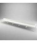 Mesa Bench para 10 Postos de Trabalho SÉRIE 6000 com Separador