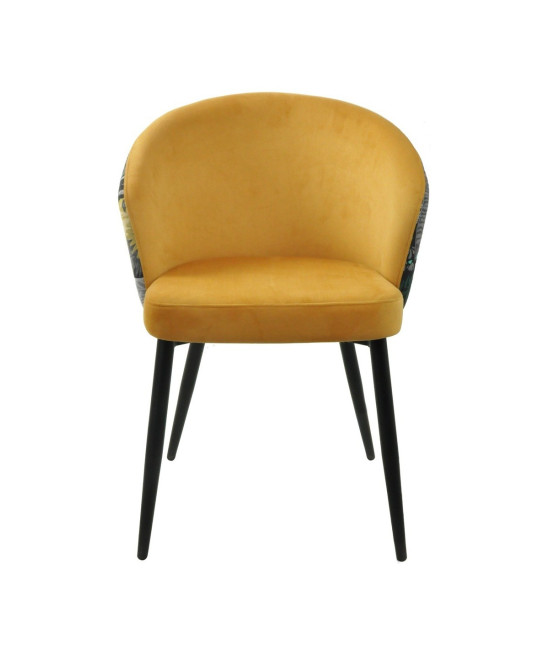 Silla de oficina, tapizada en velvet, LYDIA. Mejor calidad y precio