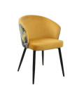 Silla de oficina, tapizada en velvet, LYDIA. Mejor calidad y precio