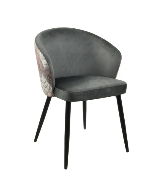 Silla de oficina, tapizada en velvet, LYDIA. Mejor calidad y precio