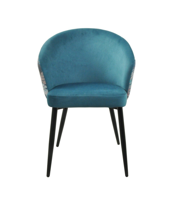 Silla de oficina, tapizada en velvet, LYDIA. Mejor calidad y precio