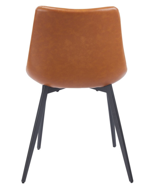 Silla tapizada en similpiel MADRIGAL