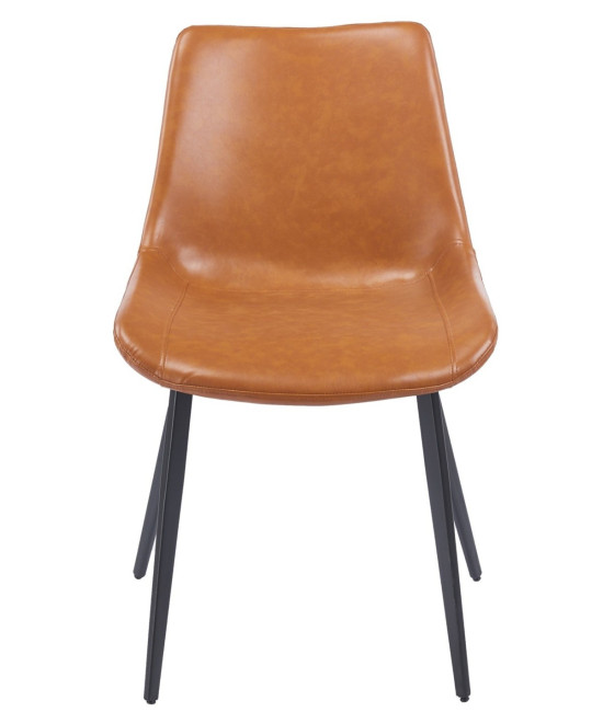 Silla tapizada en similpiel MADRIGAL
