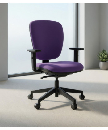 【Silla giratoria operativa, con brazos fijos UDINE-BF】Mejor Precio