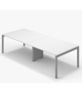 Mesa de reunión SERIE 6000 ESTRUCTURA GRIS- Mejor calidad y precio
