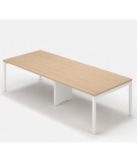 Mesa de reunión SERIE 6000 ESTRUCTURA BLANCA- Mejor calidad y precio