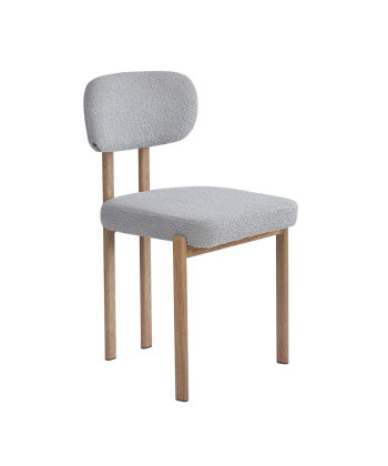 Silla tapizada en tejido bouclé, MESINA. Mejor calidad y precio 2