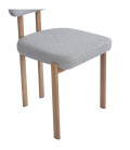 Silla tapizada en tejido bouclé, MESINA. Mejor calidad y precio