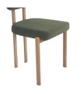 Silla tapizada en tejido bouclé, MESINA. Mejor calidad y precio