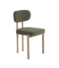 Silla tapizada en tejido bouclé, MESINA. Mejor calidad y precio