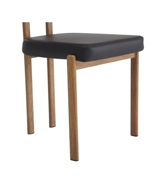 Silla tapizada en similpiel, MESINA. Mejor calidad y precio
