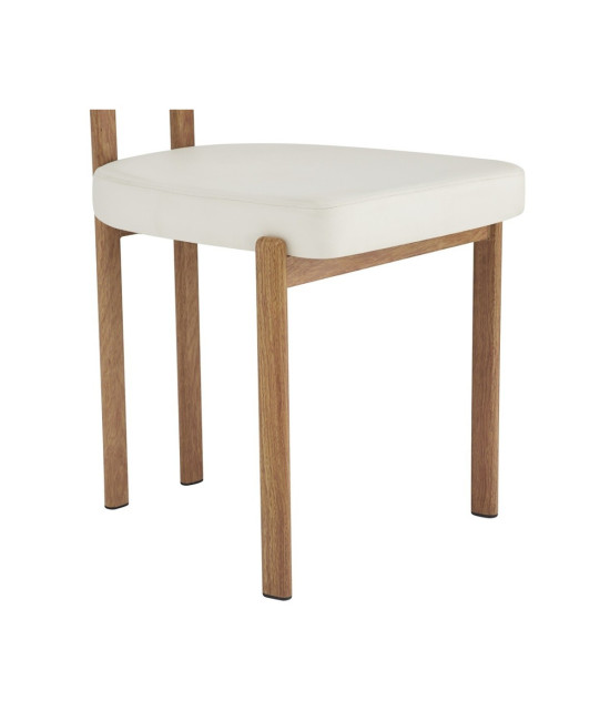 Silla tapizada en similpiel, MESINA. Mejor calidad y precio