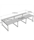 【Mesa de trabajo Bench Modern ML】Mejor Calidad y Precio