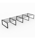 【Mesa de trabajo Bench Modern de 8 puestos ML, Con Separador】Mejor Calidad y Precio