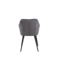 Comprar butaca Rolando para sala de espera en metal y tapizado velvet