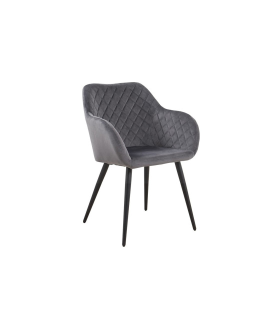 Comprar butaca Rolando para sala de espera en metal y tapizado velvet