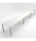 Mesa de formação em LINHA 420x60 cm. A melhor relação qualidade-preço.