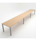 Mesa de formación en LINEA 420X60 CMS. Mejor calidad y precio.