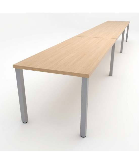 Mesa de formação em LINHA 420x60 cm. A melhor relação qualidade-preço.