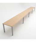 Mesa de formación en LINEA 560X60 CMS. Mejor calidad y precio.