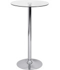 【Mesa cromada y cristal, BERNIE NEW】Mejor Calidad y Precio