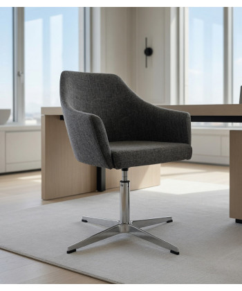 Silla fija KAIRA FYRE, con reposabrazos integrados. Mejor calidad