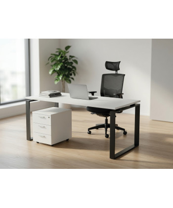 【Pack de Mesa de oficina Ofiplus Modern ML + Buck + Silla Valencia】¡MEJORES PRECIOS!
