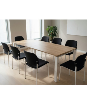Compra PACK Mesa de reunión OFIMEET CLASSIC ML-PR + Silla STEP-TAPI.