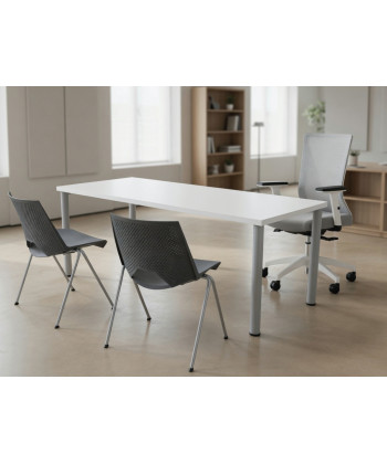 Pack Mesa de FORMACIÓN BASIC 140x60 cms ML + 2 Sillas STRIKE + Silla TIVARA