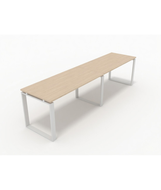 2 Mesas OFIPLUSS MODERN EM LINHA 280 x 60 cm