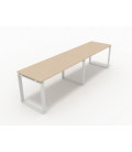 2 Mesas OFIPLUSS MODERN EN LINEA 280X60 cms. Mejor calidad y precio.