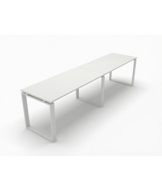 2 Mesas OFIPLUSS MODERN EN LINEA 280X60 cms. Mejor calidad y precio.