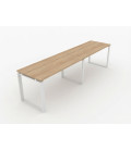 2 Mesas OFIPLUSS MODERN EN LINEA 280X60 cms. Mejor calidad y precio.