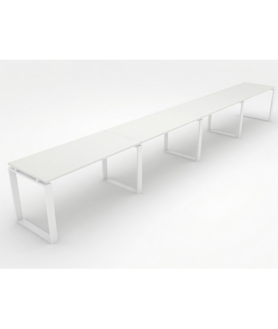 4 Mesas OFIPLUSS MODERN EN LINEA 560x60 cms. Mejor calidad y precio.