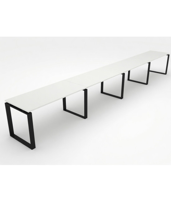 4 Mesas OFIPLUSS MODERN EN LINEA 560x60 cms. Mejor calidad y precio.