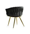 Sillón tapizado en tejido velvet, KING