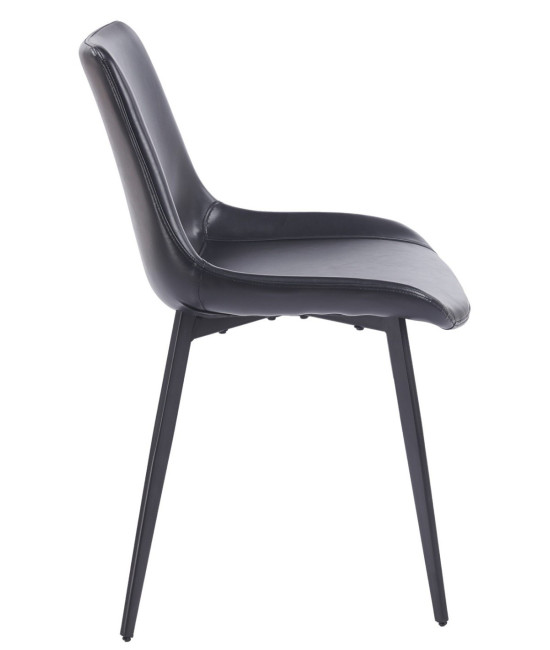 Silla tapizada en similpiel MADRIGAL