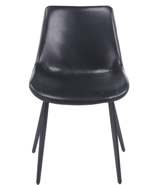 Silla tapizada en similpiel MADRIGAL