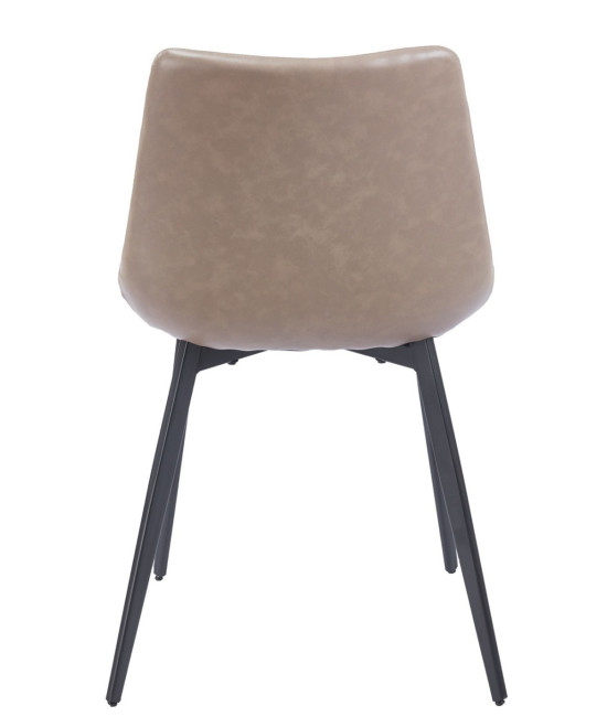 Silla tapizada en similpiel MADRIGAL