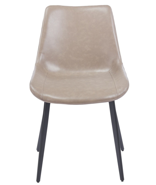 Silla tapizada en similpiel MADRIGAL