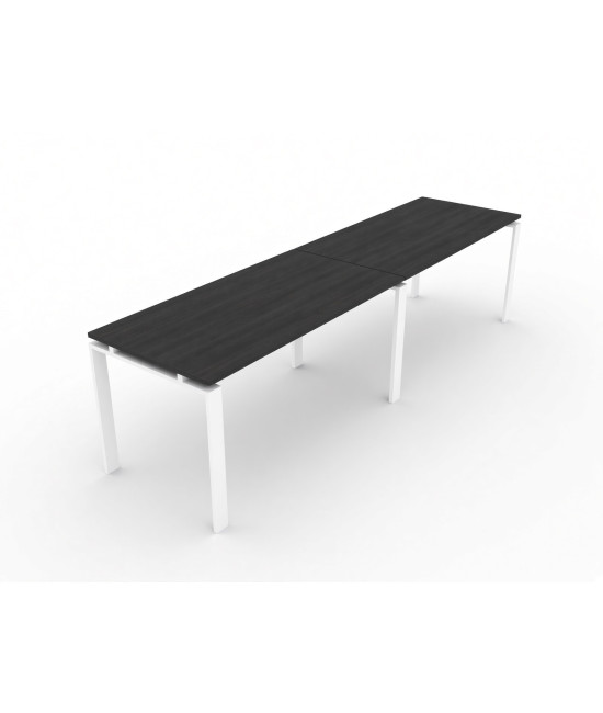 2 Mesas OFIPLUSS MODERN EM LINHA 280 x 60 cm