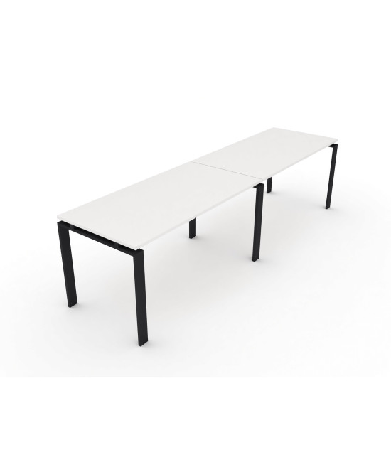 2 Mesas OFIPLUSS MODERN EM LINHA 280 x 60 cm