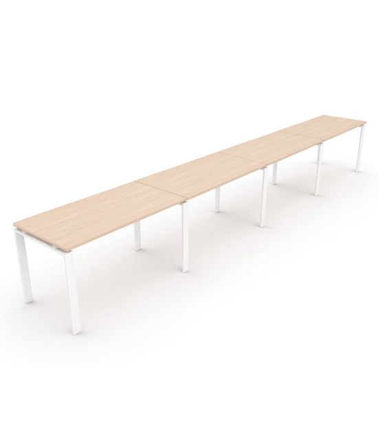 4 Mesas OFIPLUSS MODERN EN LINEA 560x60 cms. Mejor calidad y precio.