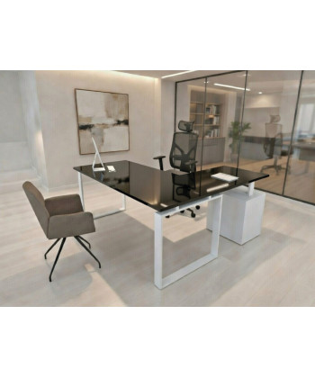 Mesa de oficina OFIPLUS MODERN con ALA y SOPORTE CAJONERA DL