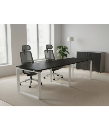 2 Mesas OFIPLUSS MODERN EN LINEA 280X60 cms. Mejor calidad y precio.