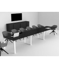 Mesa de reunión OFIMEET CLASSIC DL-PR 360 cms