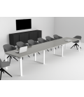 Mesa de reunión OFIMEET CLASSIC DL-PR 360 cms